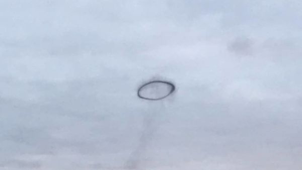 Mysterious Black Ring Spotted in Moscow Region - Sputnik International
