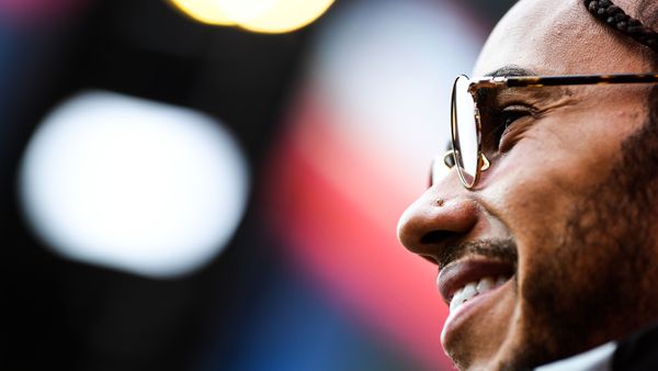 Mercedes team pilot Lewis Hamilton during a press conference in Sochi. - Sputnik International