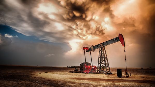 Pump Jack Storm Clouds Pump Jack Storm Clouds - Sputnik International
