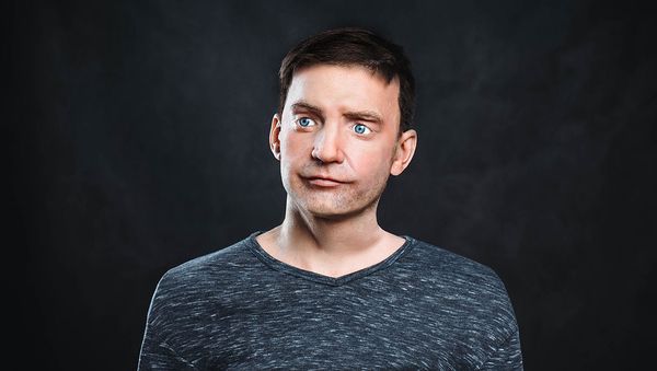 A prototype of robot with human appearance Robo-C - Sputnik International