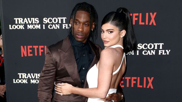 Travis Scott and Kylie Jenner attend the Travis Scott: Look Mom I Can Fly Los Angeles Premiere at The Barker Hanger on August 27, 2019 in Santa Monica, California Travis Scott and Kylie Jenner attend the Travis Scott: Look Mom I Can Fly Los Angeles Premiere at The Barker Hanger on August 27, 2019 in Santa Monica, California - Sputnik International