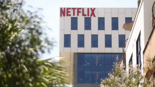 The Netflix logo is displayed at Netflix offices on Sunset Boulevard on May 29, 2019 in Los Angeles, California. - Sputnik International