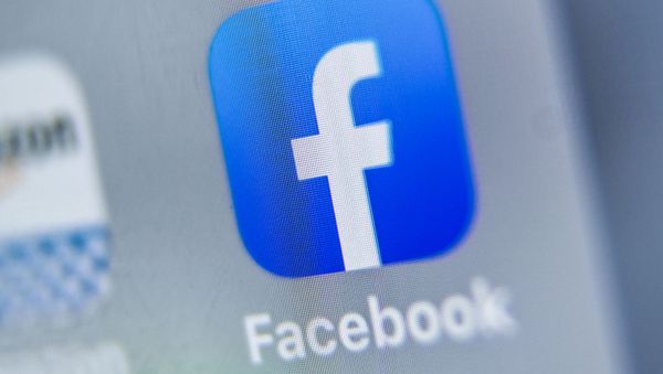 Facebook logo - Sputnik International