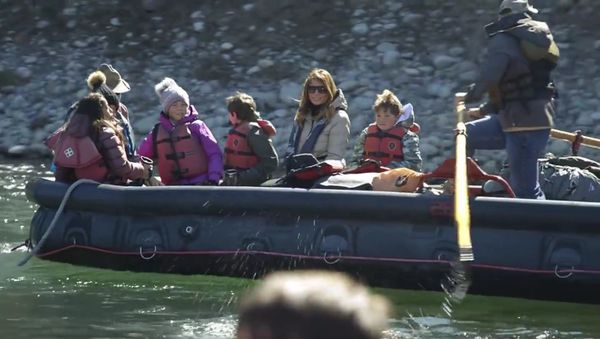   First Lady Melania Trump in Wyoming … - Sputnik International