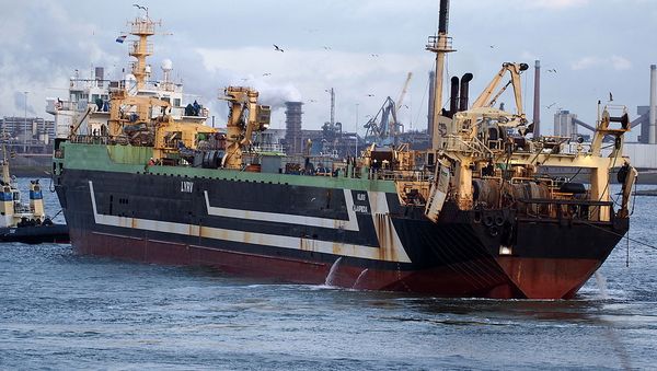Margiris fishing boat - Sputnik International