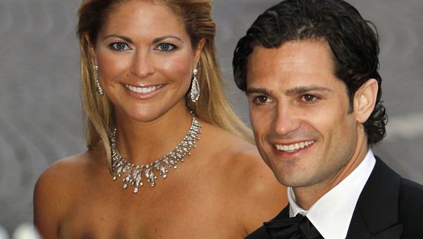 Sweden's prince Carl Philip and princess Madeleine arrive for a Gala Performance in Stockholm Concert Hall in Stockholm on 18 June 2010, at the start of the weekend's wedding celebrations. Crown Princess Victoria married Daniel Westling on 19 June 2010 - Sputnik International