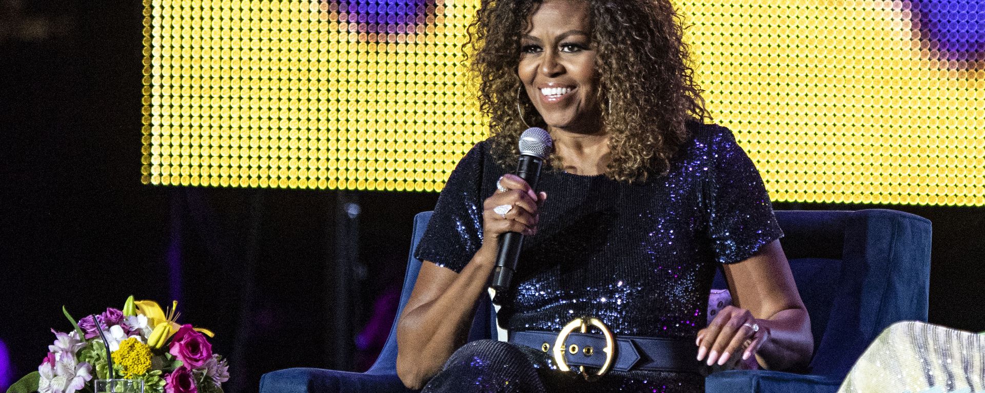 Michelle Obama and Gayle King seen at the 2019 Essence Festival at the Mercedes-Benz Superdome, Saturday, July 6, 2019, in New Orleans - Sputnik International, 1920, 16.03.2021