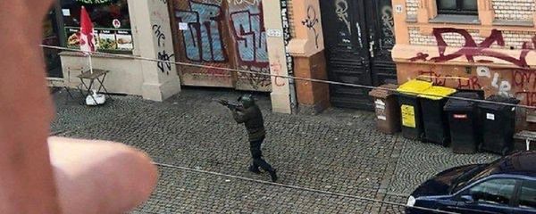 Shooting in the eastern German city of Halle on October 9, 2019 - Sputnik International