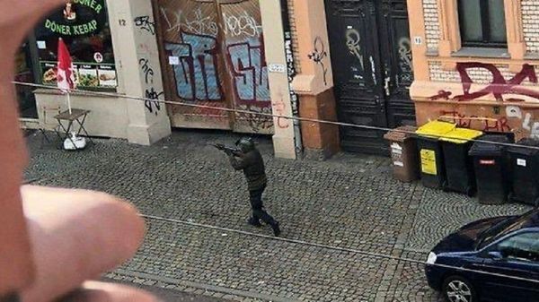 Shooting in the eastern German city of Halle on October 9, 2019 - Sputnik International