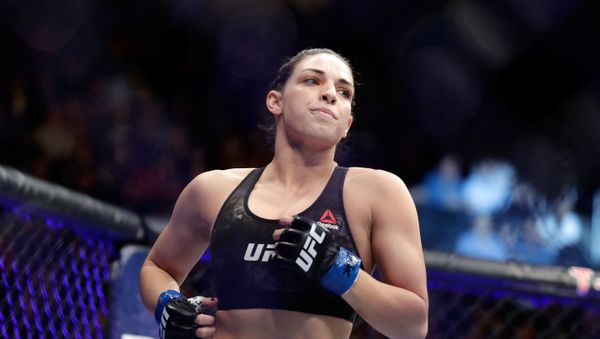 Mackenzie Dern jogs before a women's strawweight bout during UFC 222 at T-Mobile Arena on March 3, 2018 in Las Vegas, Nevada - Sputnik International