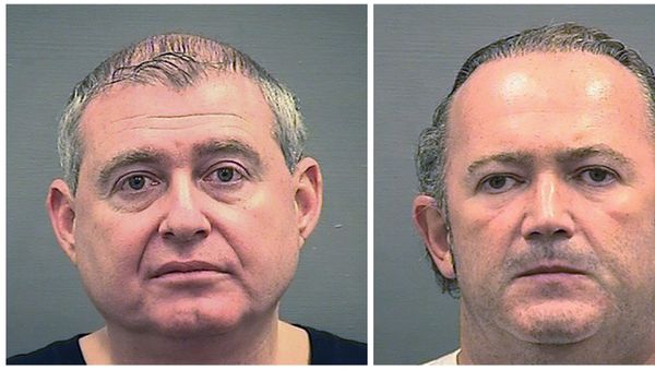 Photos provided by the Alexandria Sheriff’s Office shows booking photos of Lev Parnas, left, and Igor Fruman. - Sputnik International