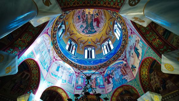 Church in Philippi City, Greece - Sputnik International