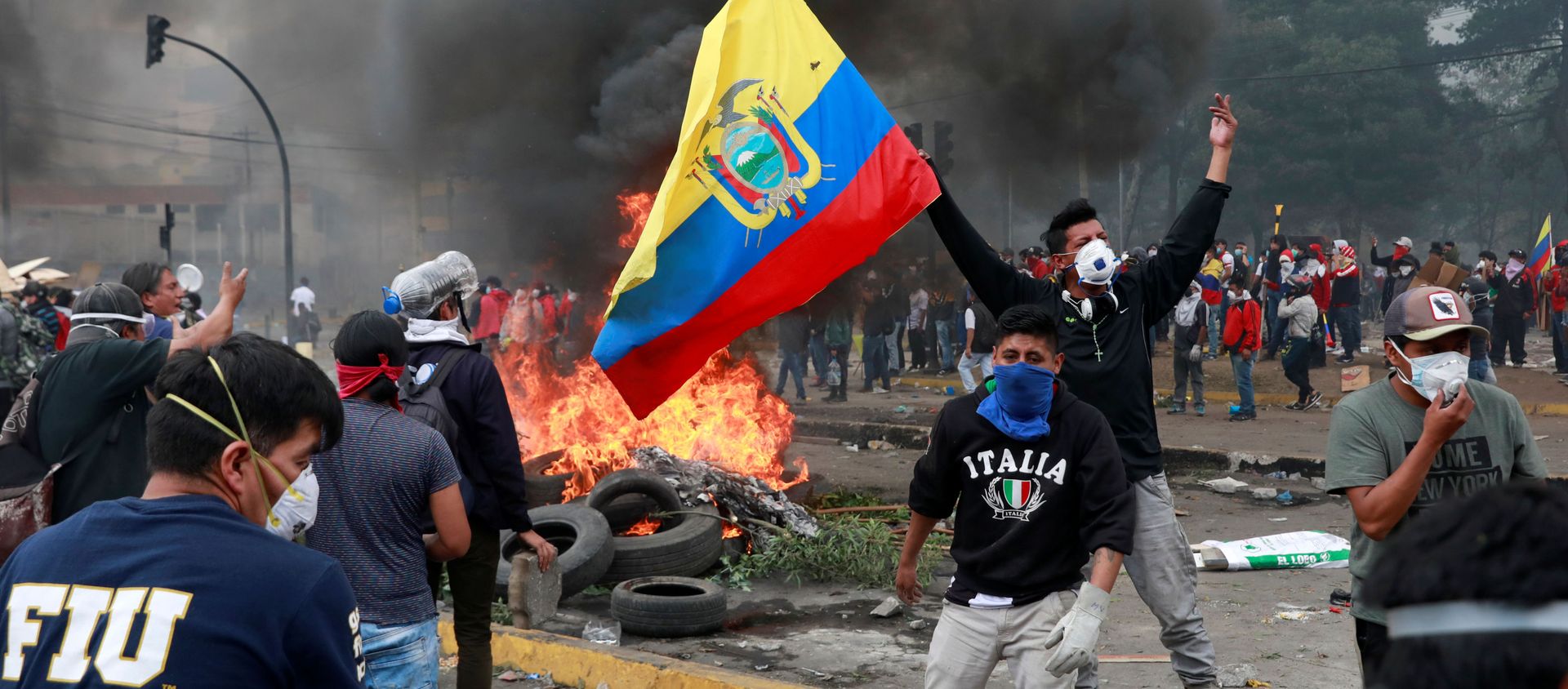 Protests Against Ecuador's President Lenin Moreno in Quito Protests Against Ecuador's President Lenin Moreno in Quito - Sputnik International, 1920, 13.10.2019