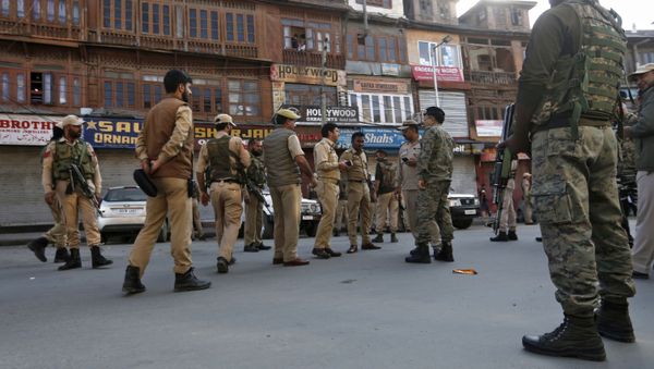 Indian police officers (File) - Sputnik International