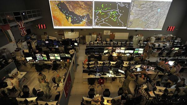 Combined Air Operations Center (CAOC) at Al Udeid Air Base, Qatar Combined Air Operations Center (CAOC) at Al Udeid Air Base, Qatar - Sputnik International