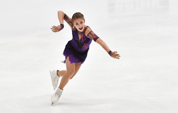 Russia's Alena Kostornaia skates her free program at the Finlandia Trophy figure skating competition in Espoo, Finland. - Sputnik International