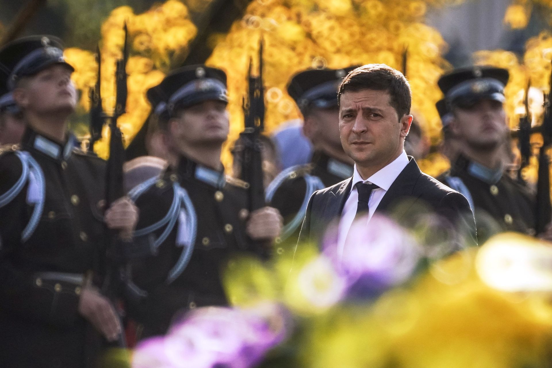 Ukranian President Volodymyr Zelenskyy during his visit to the Republic of Latvia Ukranian President Volodymyr Zelenskyy during his visit to the Republic of Latvia - Sputnik International, 1920, 07.09.2021
