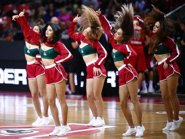 Cheerleaders for Lokomotiv–Kuban during the European Cup. - Sputnik International