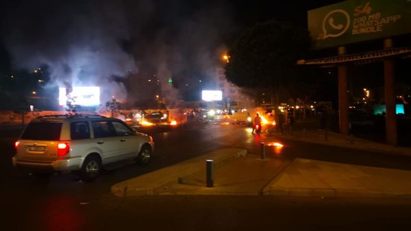 Protest over deteriorating economic situation, in Dora, Lebanon - Sputnik International