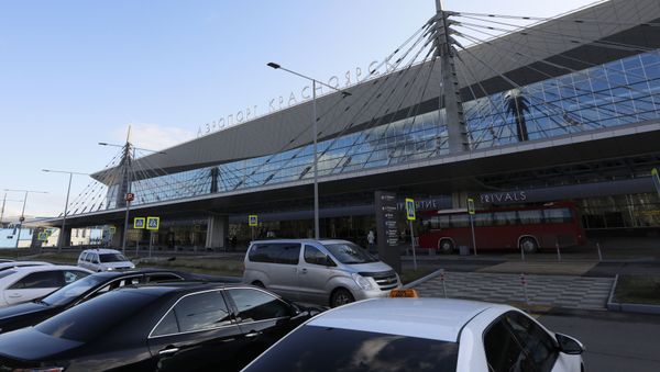 Krasnoyarsk airport - Sputnik International