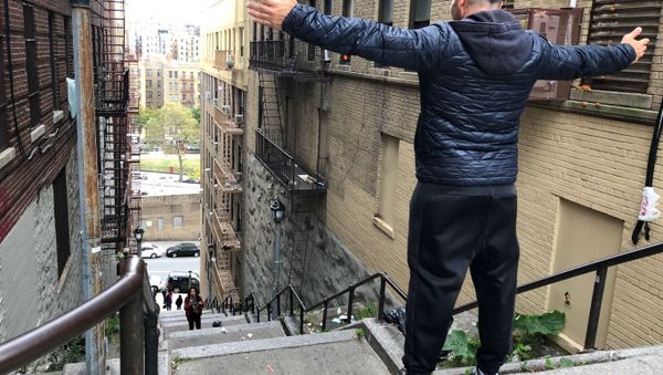 'Joker Steps' in the Bronx Borough of New York - Sputnik International