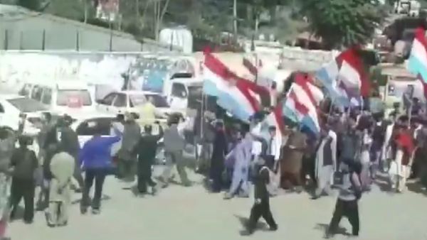 lathicharged protesters in Muzaffarabad (Pakistan Occupied Kashmir) yesterday, during a rally carried out by various political parties under the All Independent Parties Alliance (AIPA) - Sputnik International