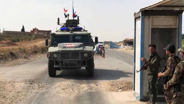 Russian Military Police  in Syria - Sputnik International