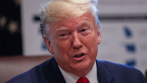 US President Donald Trump speaks during a cabinet meeting at the White House in Washington - Sputnik International