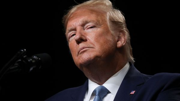 U.S. President Donald Trump delivers keynote remarks at the Shale Insight 2019 Conference in Pittsburgh, Pennsylvania, U.S., October 23, 2019 - Sputnik International