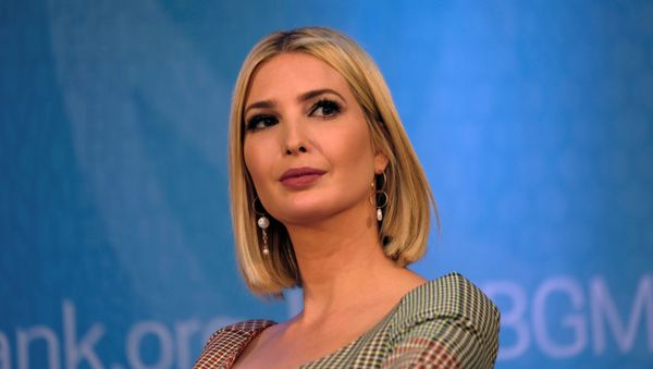 Ivanka Trump, daughter and advisor to U.S. president Donald Trump, speaks on a panel at the annual meetings of the International Monetary Fund and World Bank in Washington, U.S., October 18, 2019 - Sputnik International