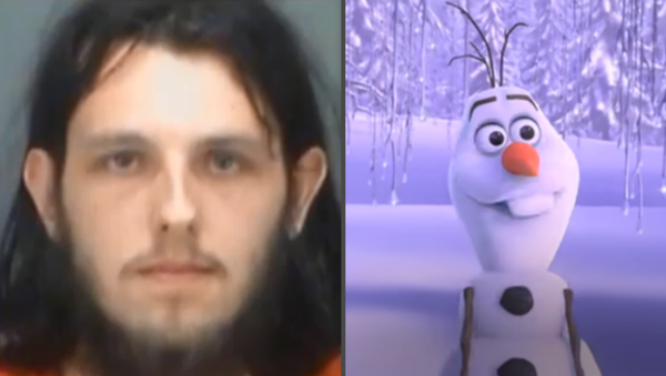 Florida man Cody Meader was arrested Tuesday on charges of criminal mischief after he entered a local area Target and proceeded to dry hump both an Olaf and unicorn plush toy. - Sputnik International