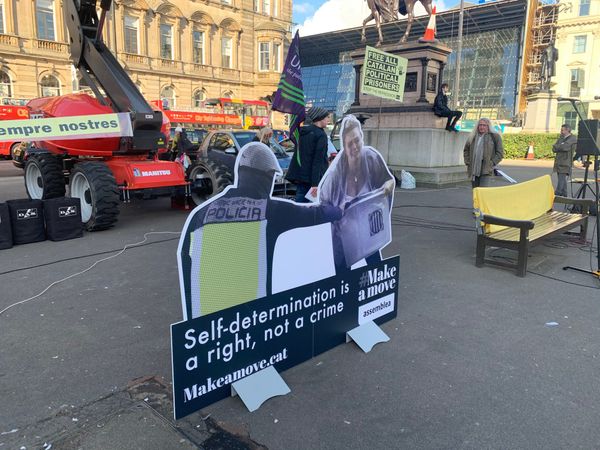Scots March Through Glasgow in Solidarity With Jailed Catalan Independence Leaders - Photos Scots March Through Glasgow in Solidarity With Jailed Catalan Independence Leaders - Photos - Sputnik International