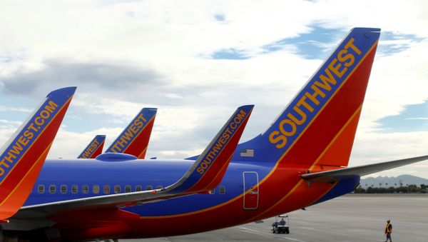 FILE PHOTO: Southwest commercial airliners taxied at McCarran International Airport in Las Vegas, November 19, 2014. - Sputnik International