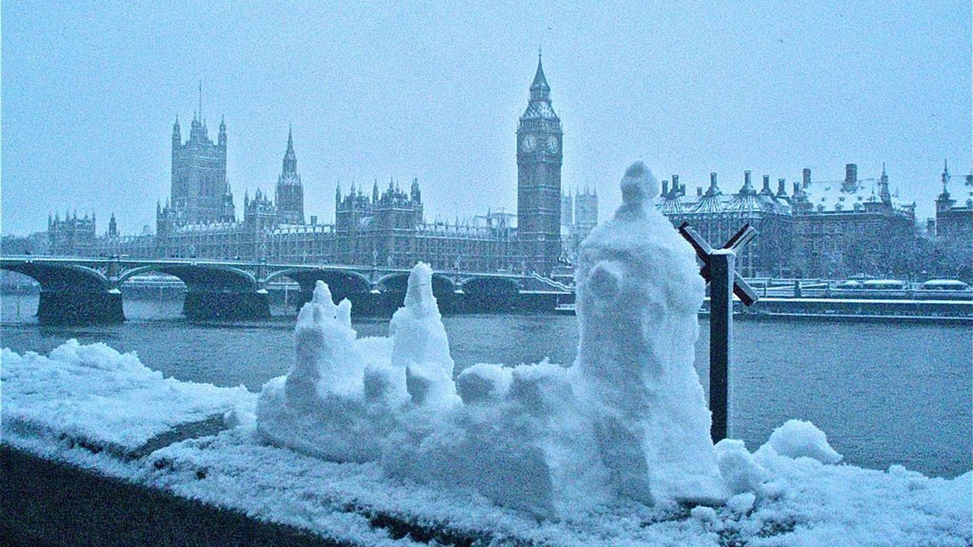 Winter in London Winter in London - Sputnik International, 1920, 25.12.2021