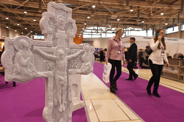 'Til Death Do Us Part: Major European Funeral Exhibition Opens in Moscow 'Til Death Do Us Part: Major European Funeral Exhibition Opens in Moscow - Sputnik International
