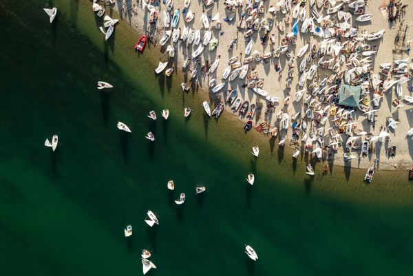 During a sailing regatta at the Gelendzhik Bay  - Sputnik International