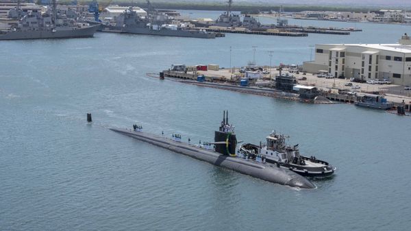 The Los Angeles-class fast-attack submarine USS Olympia (SSN 717) returns home following a seven-month deployment. Olympia conducted an around-the-world deployment in support of maritime security operations with allies and partners to ensure high-end war fighting capabilities in this era of great power competition.  - Sputnik International