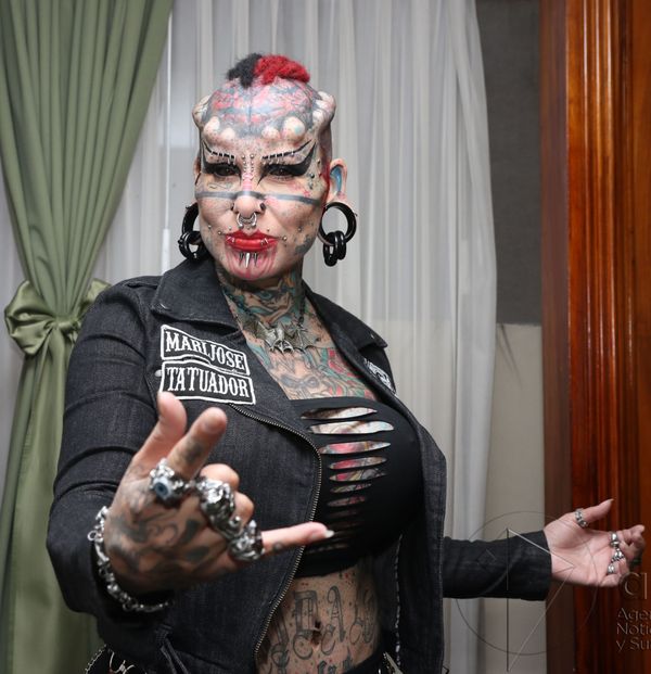 Mexican businesswoman, lawyer and tattoo artist María José Cristerna Méndez, known as the Vampire Woman Mexican businesswoman, lawyer and tattoo artist María José Cristerna Méndez, known as the Vampire Woman - Sputnik International