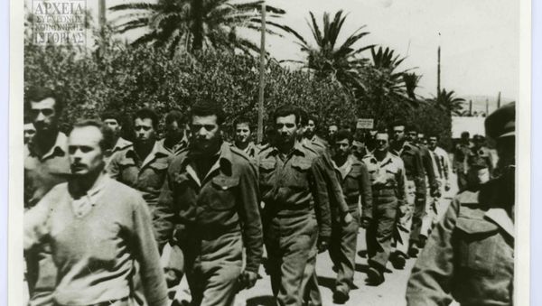  Returning from the Military Court in Lavrio - Sputnik International