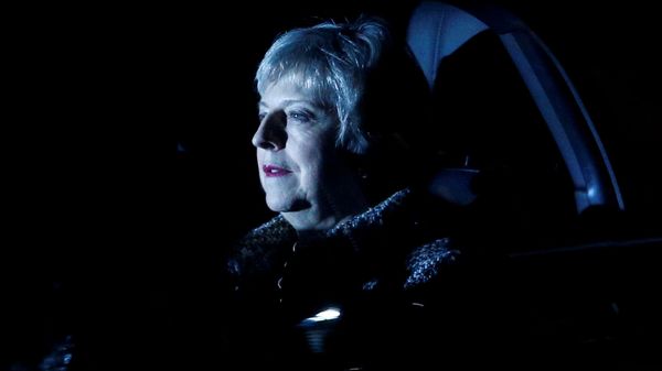 Britain's Conservative MP and former prime minister Theresa May leaves the Houses of Parliament in London, Britain, October 28, 2019. Picture taken with a slow shutter speed. REUTERS/Henry Nicholls     TPX IMAGES OF THE DAY - Sputnik International