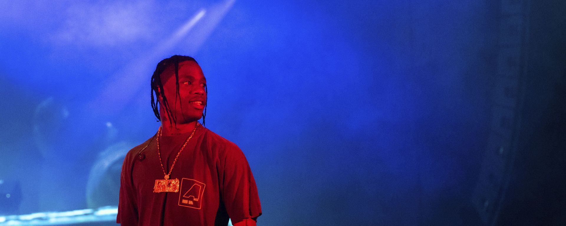 Travis Scott performs on stage during Day 2 of Music Midtown 2019, Sunday, Sept. 15, 2019, in Atlanta - Sputnik International, 1920, 07.11.2021