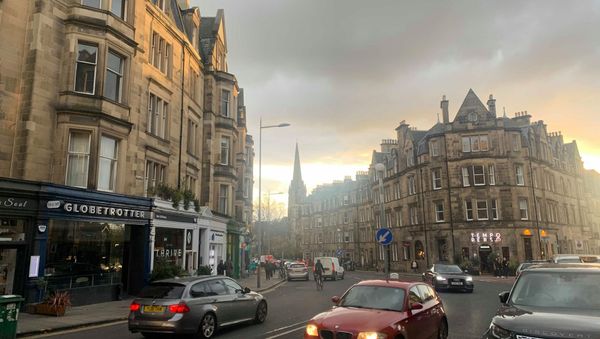 Busy Street In Edinburgh South  - Sputnik International