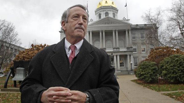Republican presidential candidate former South Carolina Gov. Mark Sanford speaks during a news conference in front of the Statehouse, Tuesday, Nov. 12, 2019, in Concord, N.H., where he announced he is ending his longshot 2020 presidential bid. Republican presidential candidate former South Carolina Gov. Mark Sanford speaks during a news conference in front of the Statehouse, Tuesday, Nov. 12, 2019, in Concord, N.H., where he announced he is ending his longshot 2020 presidential bid. - Sputnik International