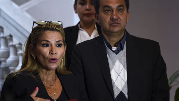 Bolivia's deputy senate speaker Jeanine Anez - Sputnik International