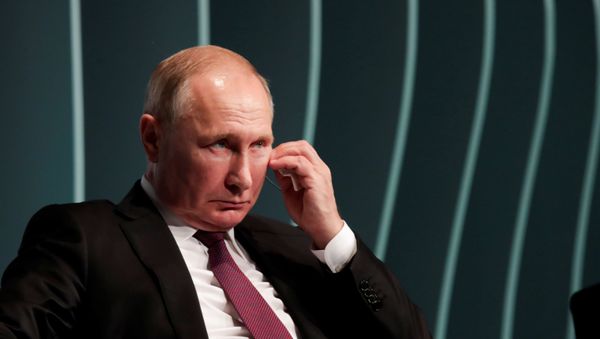 Russian President Vladimir Putin attends the BRICS summit in Brasilia, Brazil November 13, 2019. REUTERS - Sputnik International
