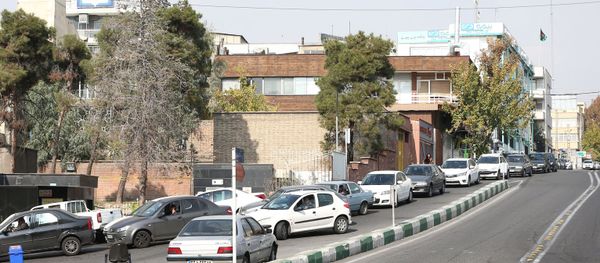 Cars queue at a petrol station after the fuel price increased in Tehran, Iran Cars queue at a petrol station after the fuel price increased in Tehran, Iran - Sputnik International