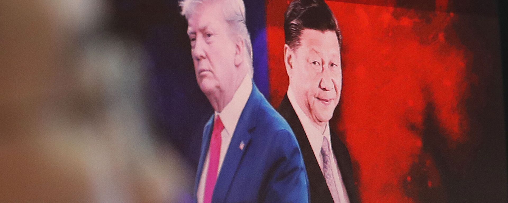 Images of Chinese President Xi Jinping and U.S. President Donald Trump - Sputnik International, 1920, 08.04.2025