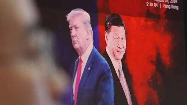 Images of Chinese President Xi Jinping and U.S. President Donald Trump Images of Chinese President Xi Jinping and U.S. President Donald Trump - Sputnik International