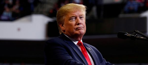 FILE PHOTO: U.S. President Donald Trump delivers remarks at a campaign rally in Bossier City, LA, U.S., November 14, 2019. REUTERS/Tom Brenner/File Photo FILE PHOTO: U.S. President Donald Trump delivers remarks at a campaign rally in Bossier City, LA, U.S., November 14, 2019. REUTERS/Tom Brenner/File Photo - Sputnik International