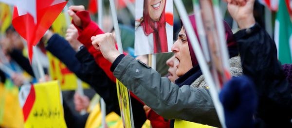 People attend a protest organised by National Council of Resistance of Iran in Germany to support nationwide demonstrations in Iran against the rise in gasoline prices, in Berlin, Germany, 17 November 2019 People attend a protest organised by National Council of Resistance of Iran in Germany to support nationwide demonstrations in Iran against the rise in gasoline prices, in Berlin, Germany, 17 November 2019 - Sputnik International